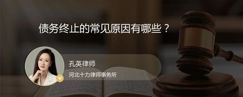 债务终止的常见原因有哪些？