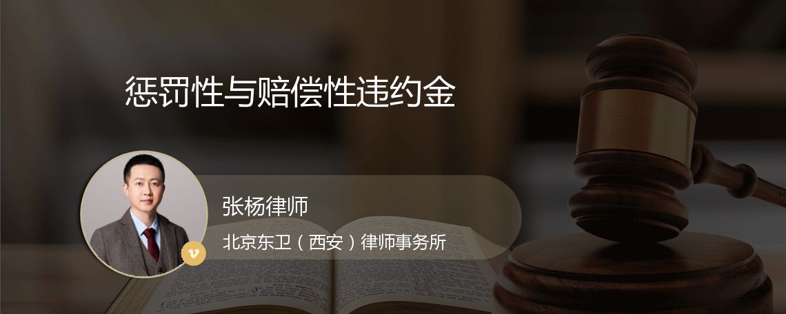 惩罚性与赔偿性违约金