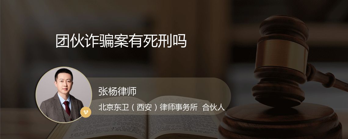 团伙诈骗案有死刑吗