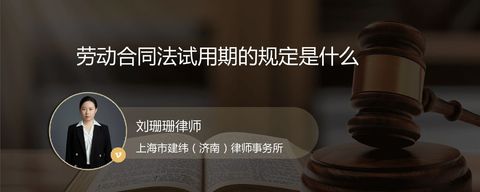 劳动合同法试用期的规定是什么