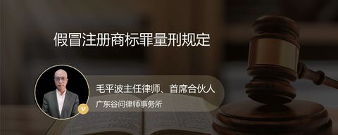 假冒注册商标罪量刑规定