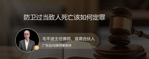 防卫过当致人死亡该如何定罪
