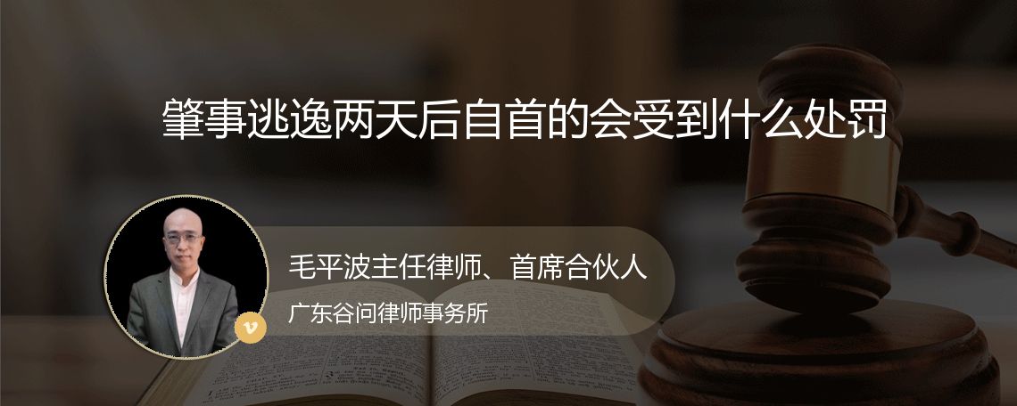 肇事逃逸两天后自首的会受到什么处罚