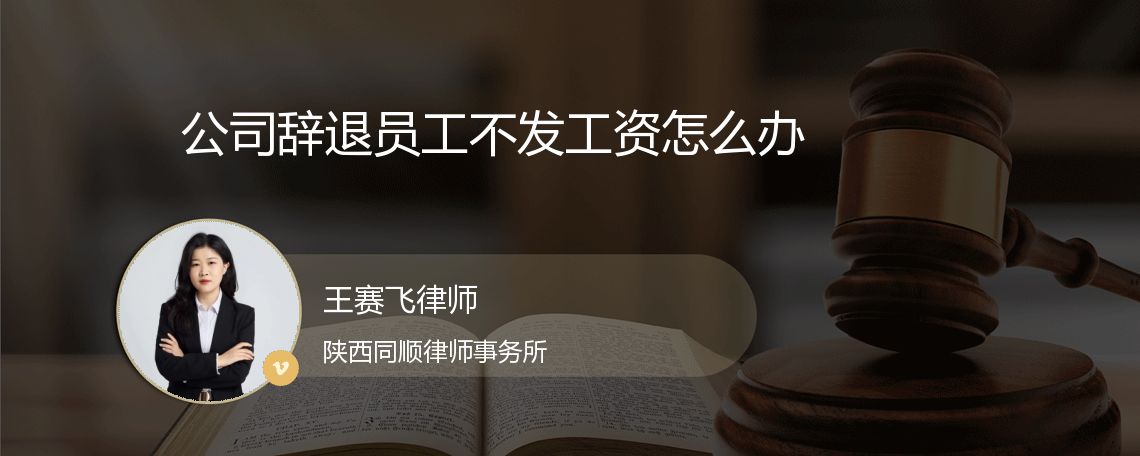 公司辞退员工不发工资怎么办