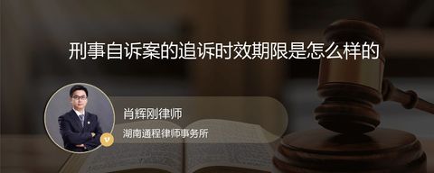 刑事自诉案的追诉时效期限是怎么样的