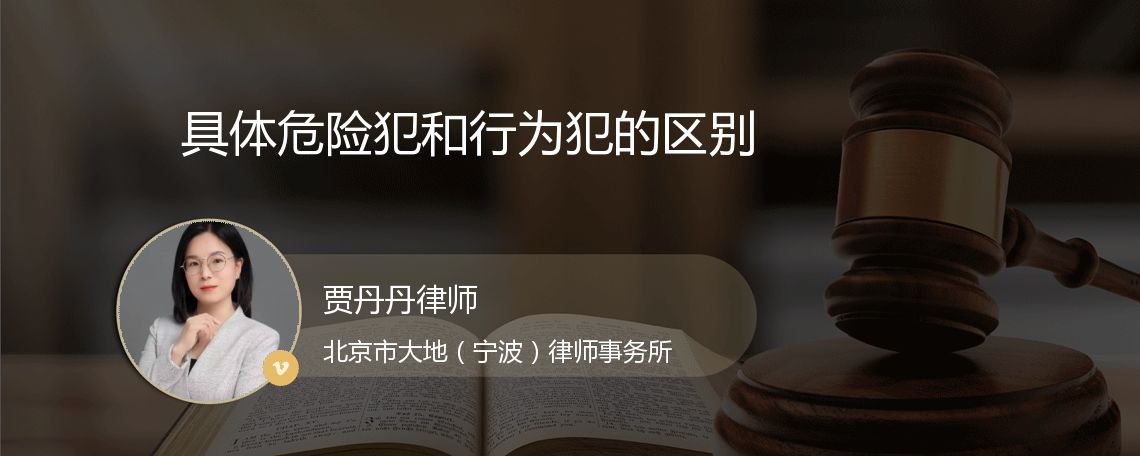具体危险犯和行为犯的区别