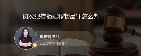 初次犯传播婬秽物品罪怎么判？