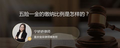 五险一金的缴纳比例是怎样的？